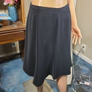 Kasper Black Flare Skirt